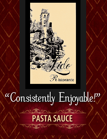 Lidos homemade Italian marinara sauce now available to order online at LidosTomatoSauce.com | spaghetti sauce, dipping marinara pasta sauce